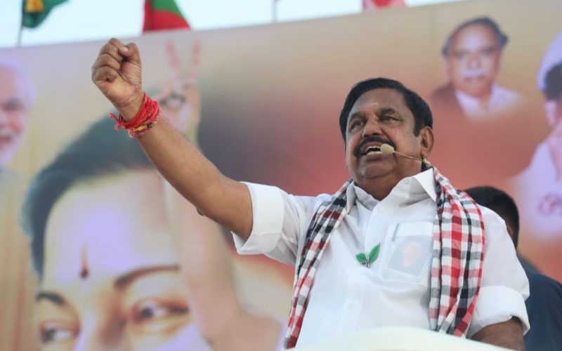 Edappadi Palaniswami asks if Stalin is ready to talk about the administration