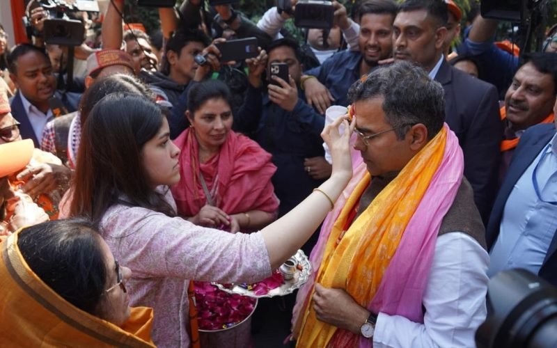 Parvesh Verma Meets LG Saxena