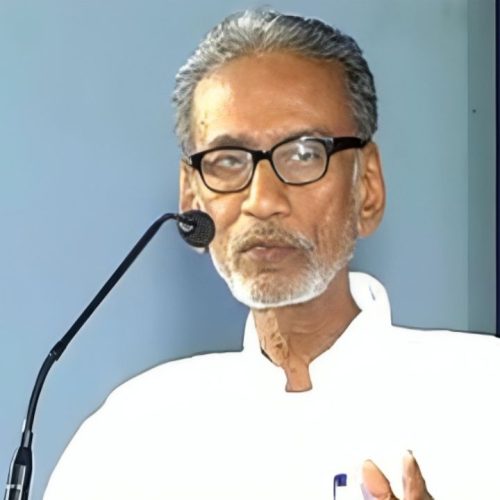 உலகத் தமிழர் பேரமைப்புத் தலைவர் பழ. நெடுமாறன்
