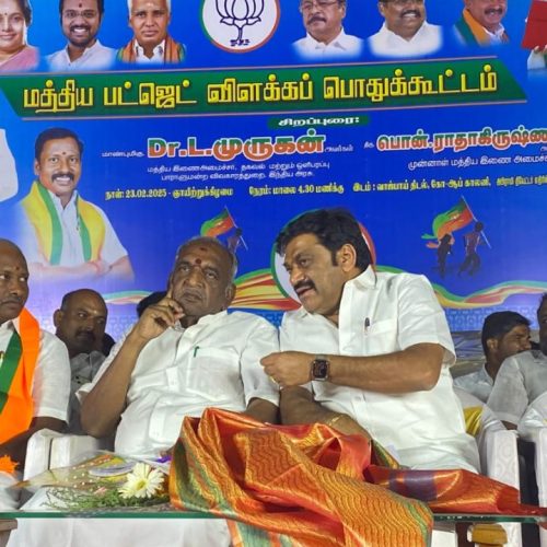 பொன். ராதாகிருஷ்ணன் உடன் நாகராஜ்