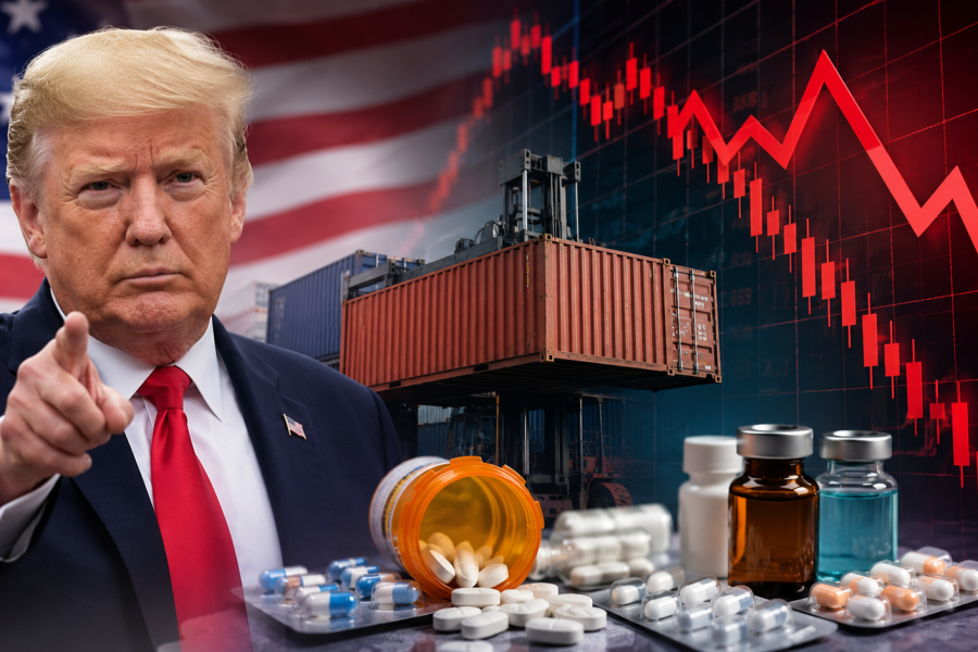 Pharma Stocks Sink