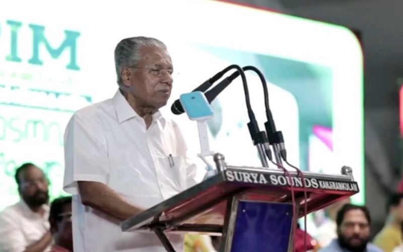 Pinarayi Vijayan asked Congress who was in touch with RSS