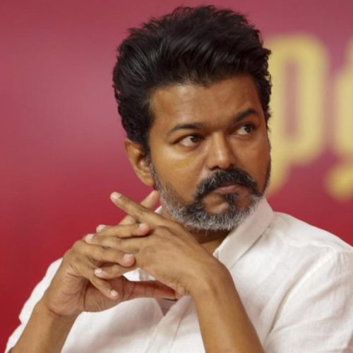 தமிழக வெற்றி கழக தலைவர் விஜய்
