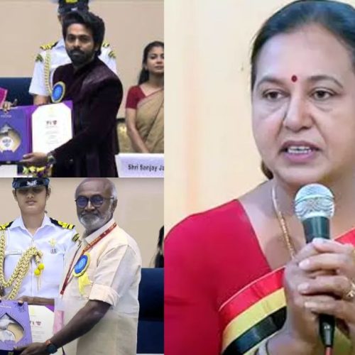 ஜி.வி பிரகாஷ்குமார், எம்.எஸ் பாஸ்கர், பிரேமலதா விஜயகாந்த்
