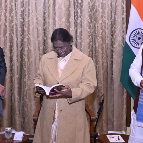 ஜனாதிபதி திரௌபதி முர்மு