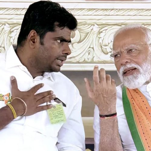 பிரதமர் மோடி உடன் அண்ணாமலை