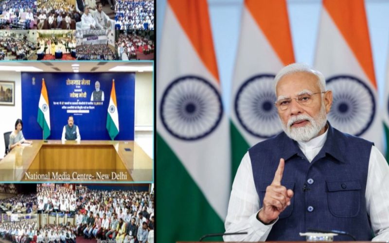Prime Minister Narendra Modi says the central government to increase employment opportunities for the youth