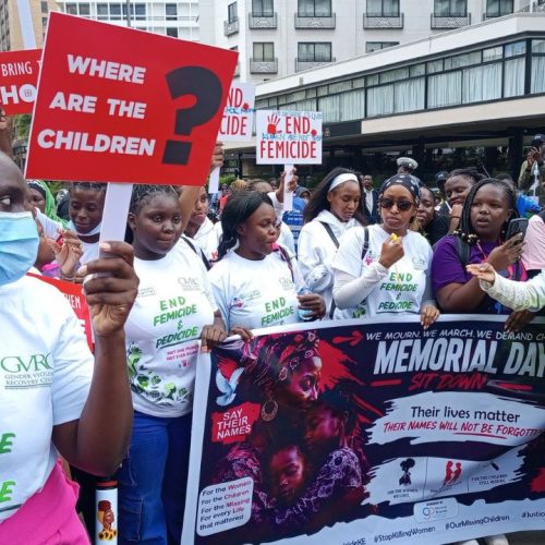 Kenya women Protest