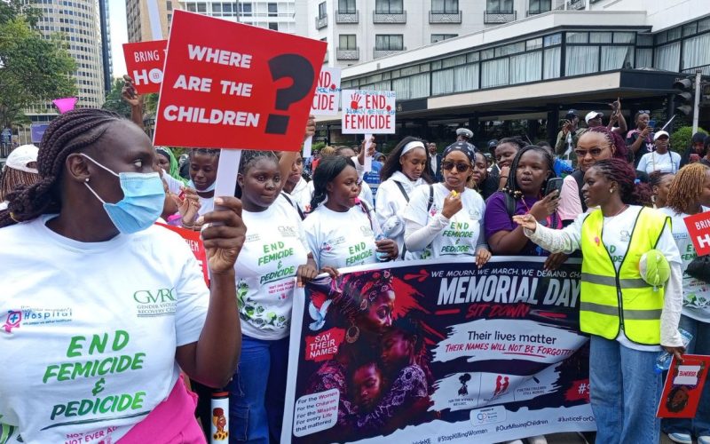 Kenya women Protest