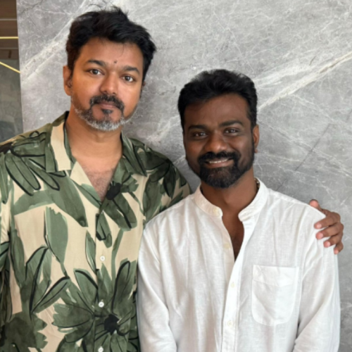 விஜய்யுடன் ராஜ்குமார் பெரியசாமி