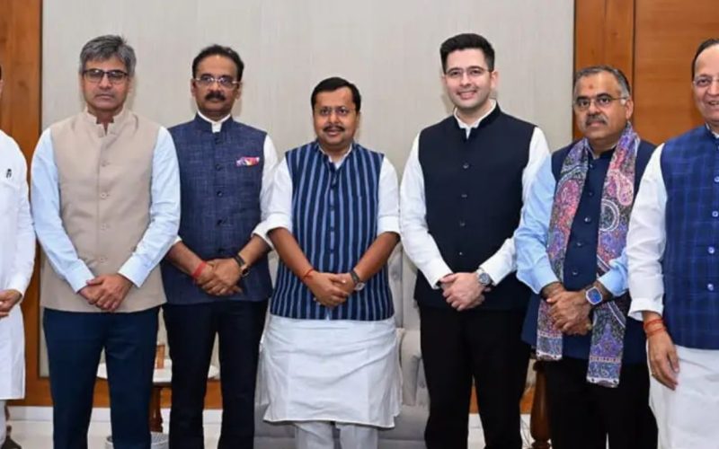 Merger of 7 AAP MPs with BJP