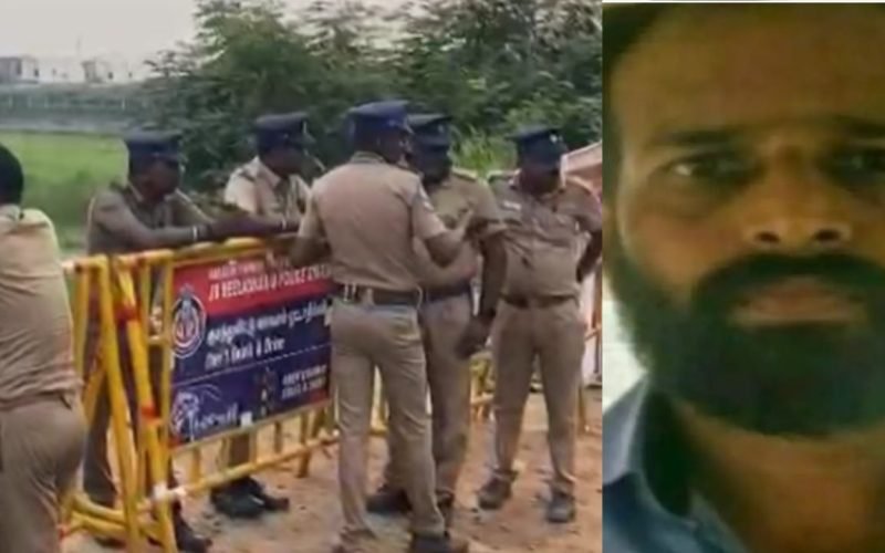 Rowdy Sising Raja was killed in a police encounter today
