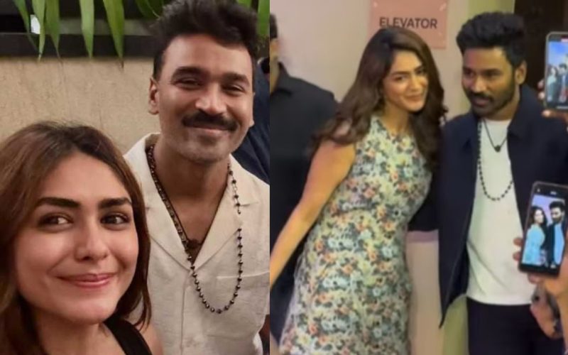 Dhanush and mrunal thakur