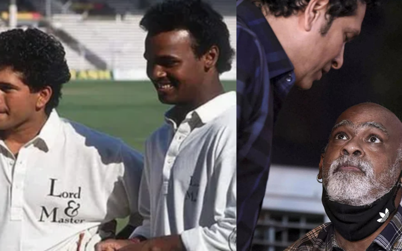 Do you know Sachin's friend Vinod Kambli from the early days?