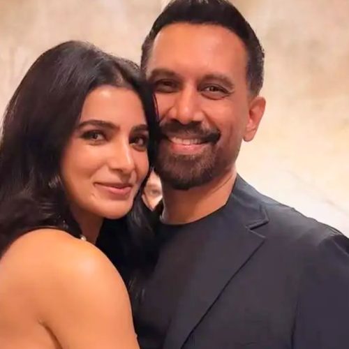 நடிகை சமந்தா ரூத் பிரபு- அவரது கணவர் ராஜ் நிதிமோறு.
