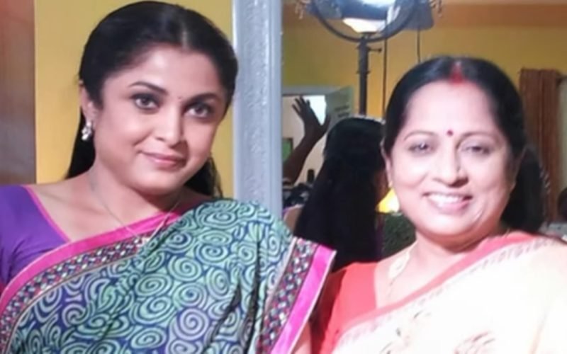 Actress Satya Priya with Ramya Krishnan