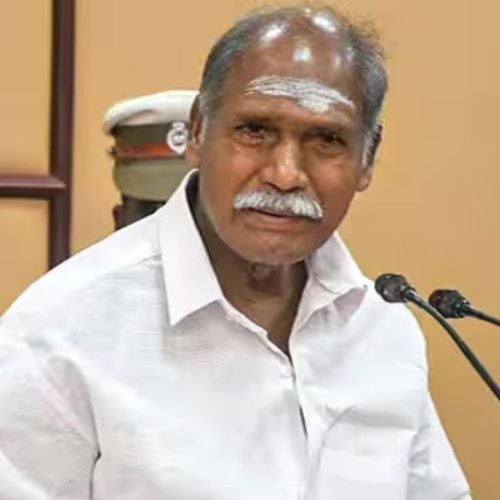 புதுச்சேரி முதலமைச்சர் ரங்கசாமி