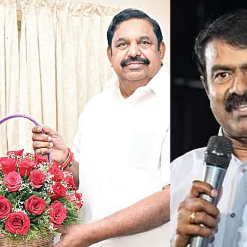 அதிமுகவில் இணைந்த காளியம்மாள், வாழ்த்திய சீமான்
