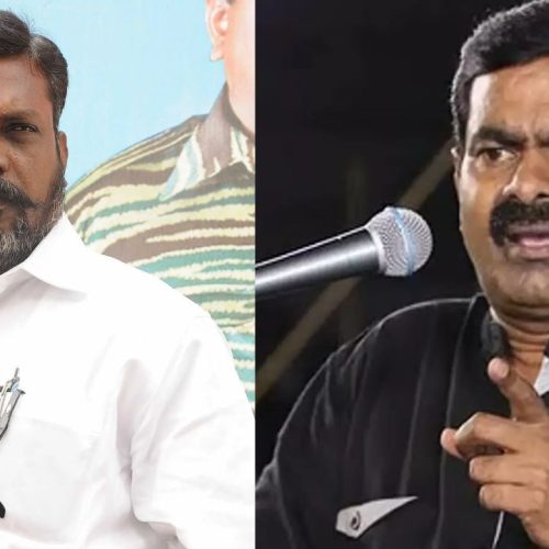 தொல் திருமாவளவன், சீமான்