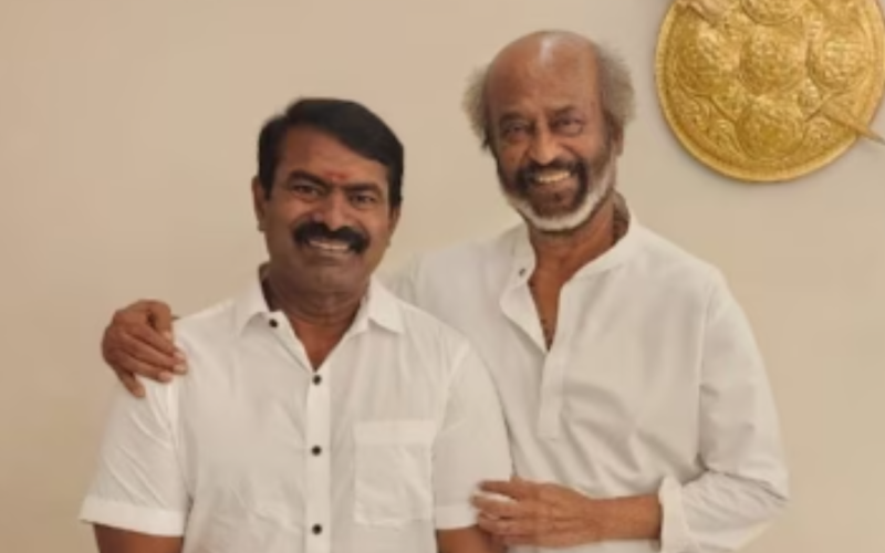 Seeman answered about what he talked to Rajinikanth about
