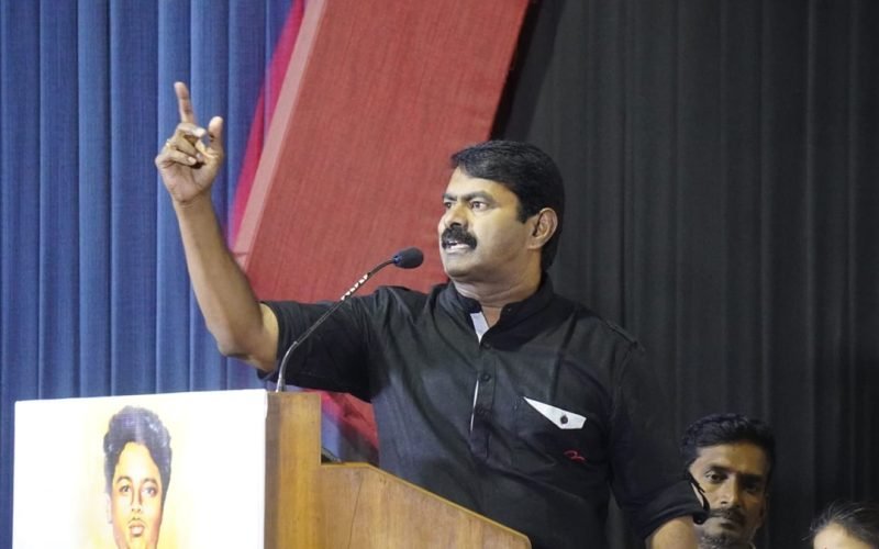 Seeman condemns the DMKs administrative mistakes for sacrificing the authorities