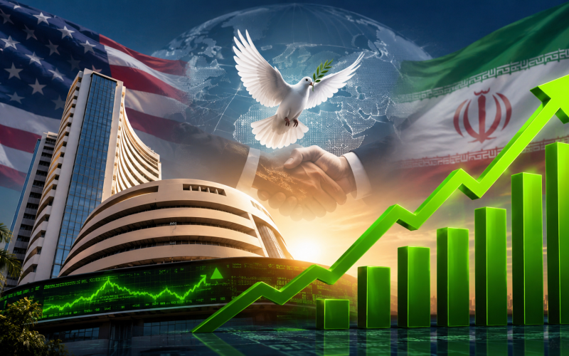 Sensex opens 1,100 points higher