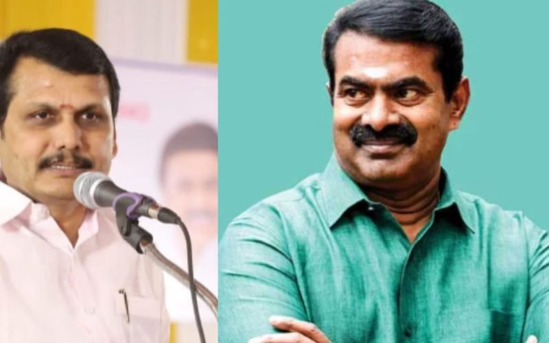 Seeman said DMK filed a case against Senthil Balaji