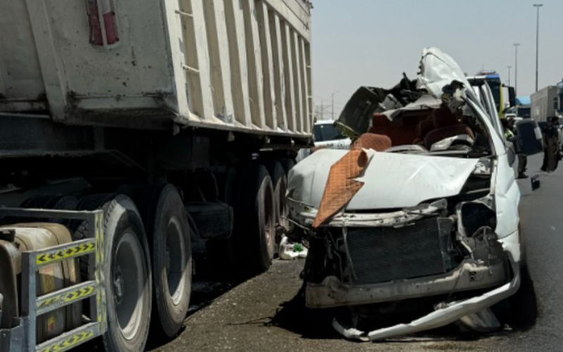 Nine injured in Dubai accident