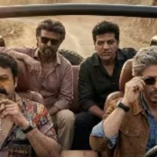 ரஜினிகாந்த் உடன் ஷாருக்கான்
