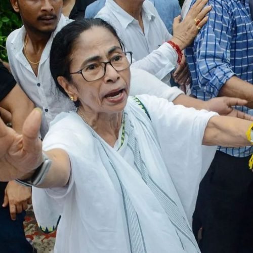 Shoes, Mud Thrown at Mamata