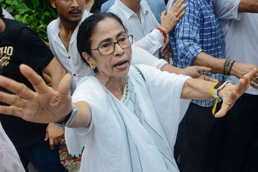 Shoes, Mud Thrown at Mamata