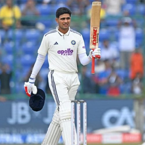 இந்திய கிரிக்கெட் வீரர் சுப்மன் கில்
