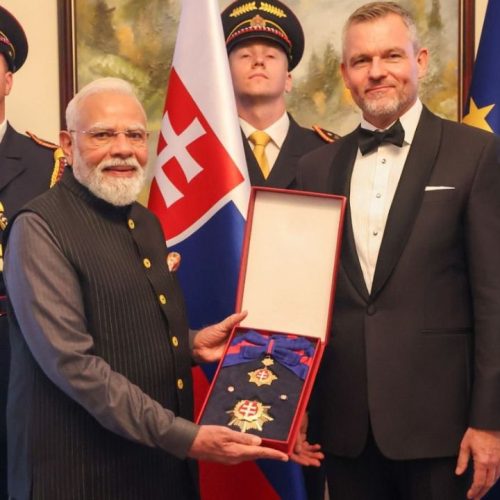 Slovakia Honours PM Modi