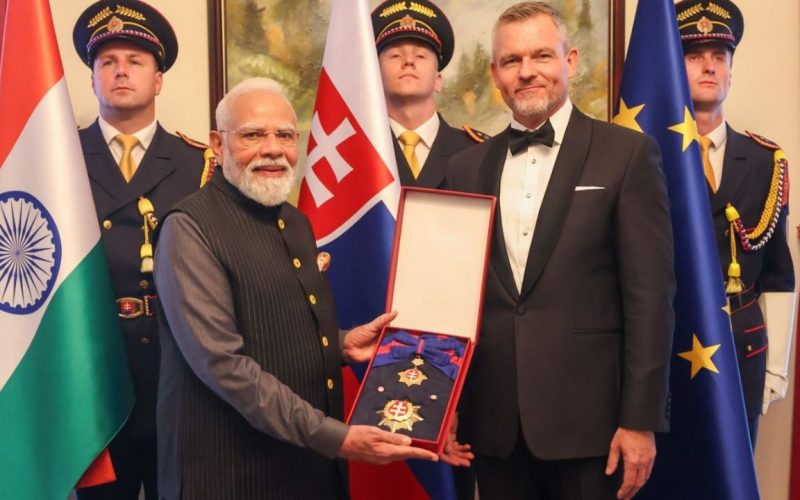 Slovakia Honours PM Modi