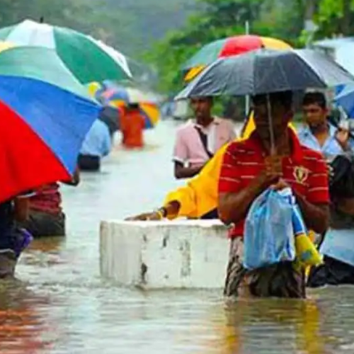 இலங்கையில் கனமழை வெள்ளம் 