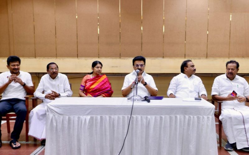 Stalin Urges DMK Comrades