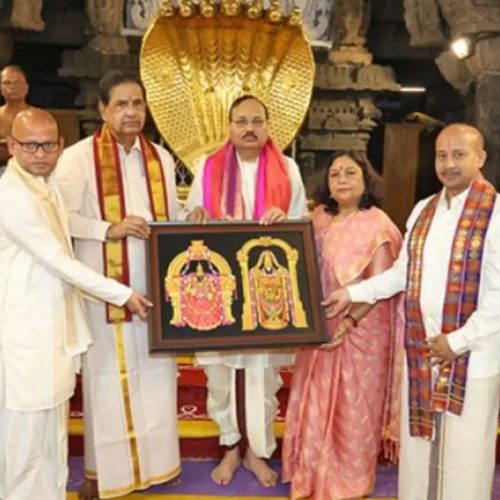 திருப்பதி திருமலையில் உச்ச நீதிமன்ற தலைமை நீதிபதி சூர்யகாந்த் சாமி தரிசனம்
