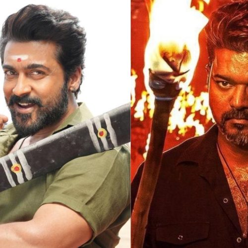 கருப்பு படத்தில் சூர்யா, விஜய்
