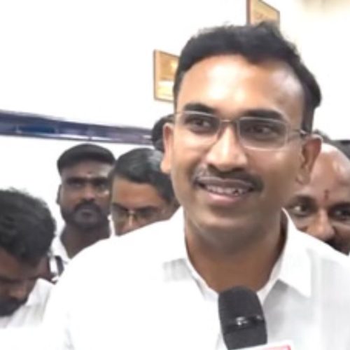 தமிழ்நாடு சுகாதாரத் துறை அமைச்சர் அருண் ராஜ்
