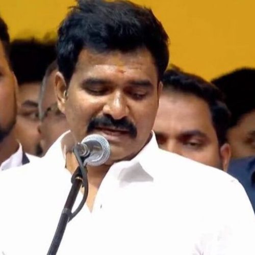 மின்சாரத் துறை அமைச்சர் சி.டி நிர்மல் குமார்
