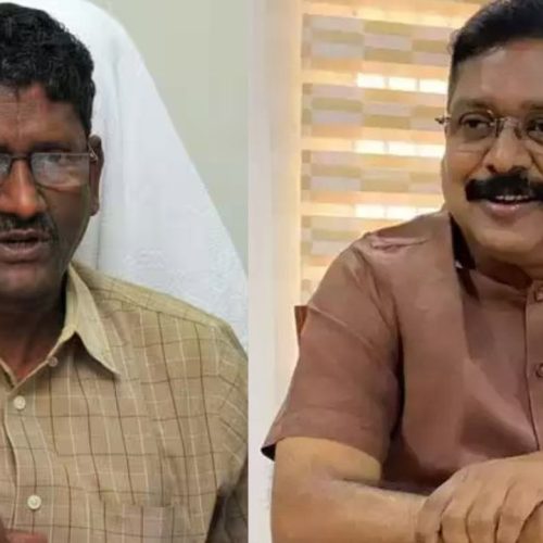 ஓய்வு ஐ.ஏ.எஸ் அதிகாரி சகாயம், அ.ம.மு.க பொதுச்செயலாளர் டி.டி.வி தினகரன்
