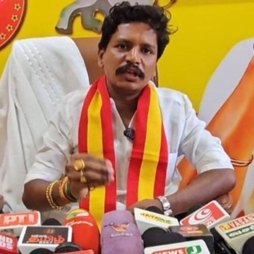 TVK MLA's Bribery Claim