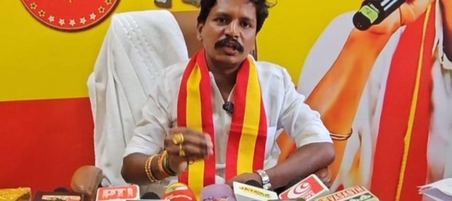 TVK MLA's Bribery Claim