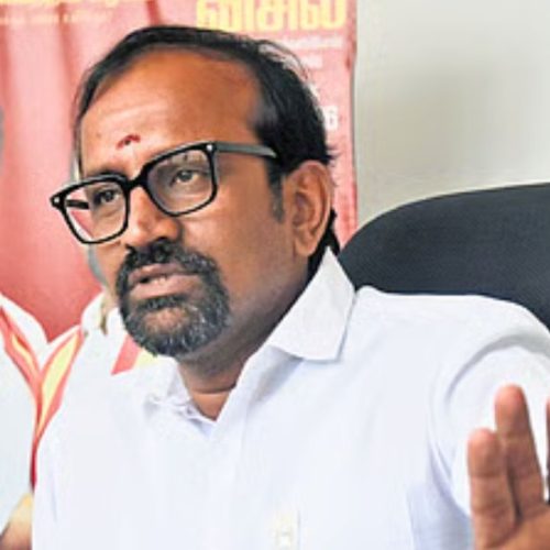 த.வெ.க வேட்பாளர் வெங்கட்ரமணன்