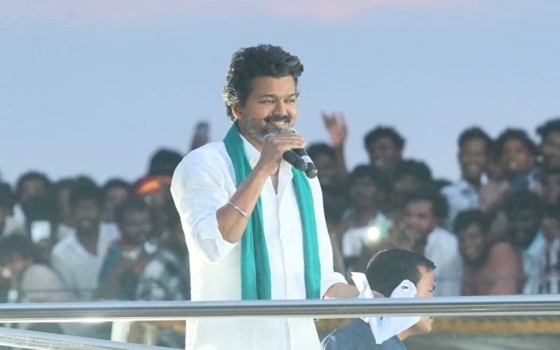 TVK Vijay delta district visit