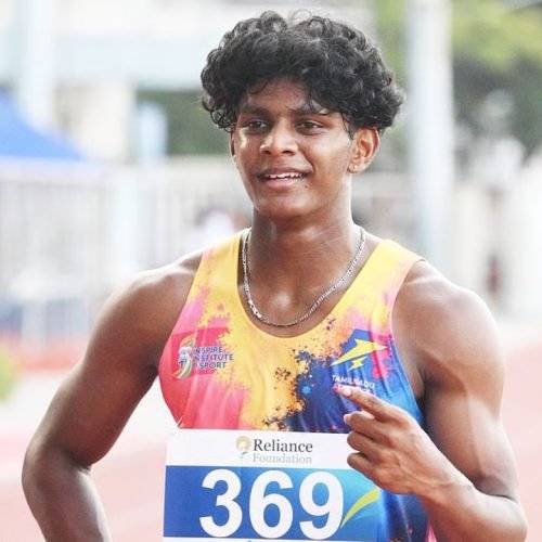 Neil Samraj 200m National Record