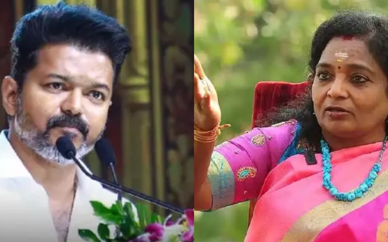 Tamilisai Soundararajan said Vijay doesn't know politics and economics.