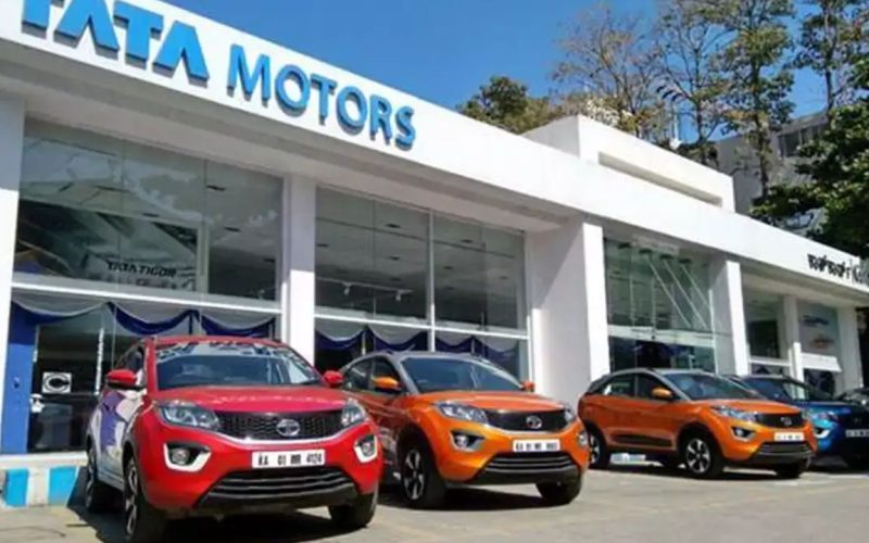 Tata Motors shares dropped