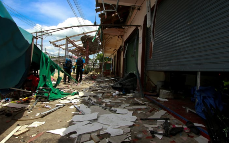 At least three people killed in explosion at Thai music festival