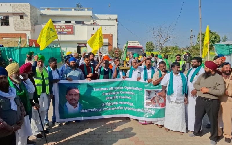 The farmers' protest in Punjab